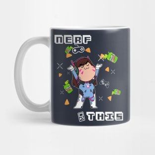 D.Va Nerf This!! Mug